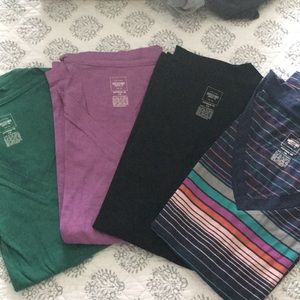 Bundle of 4 boyfriend tees